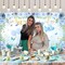 224 Pcs Blue Baby Shower Supplies(20 Guest) Includes Paper Plate (Blue)